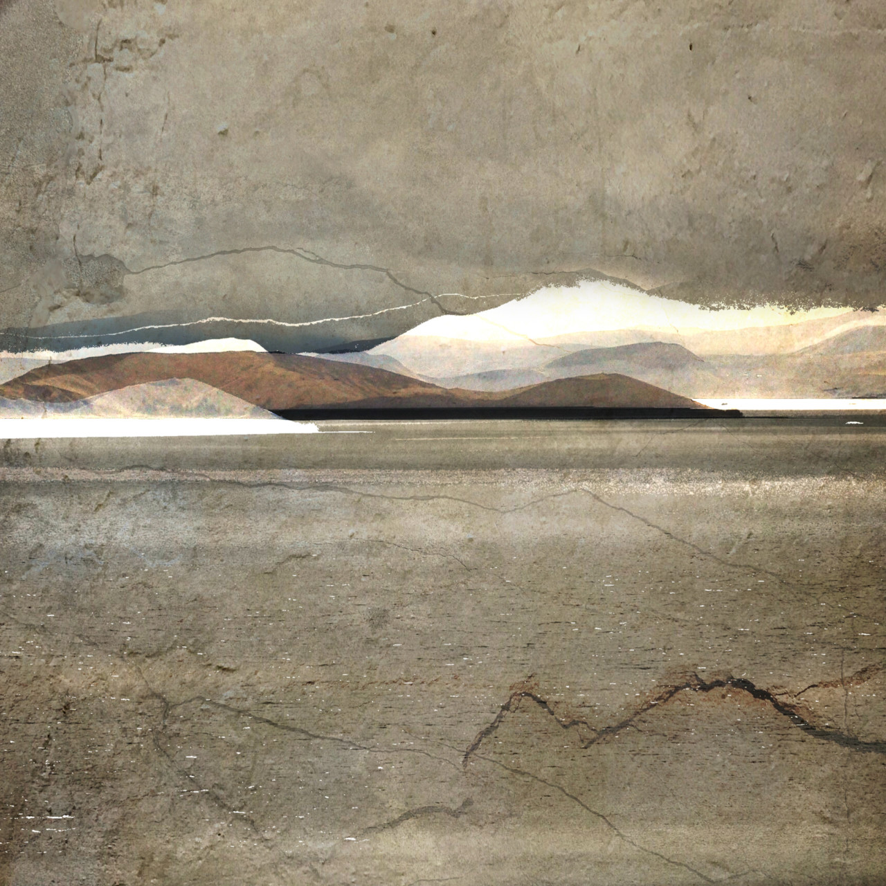 Francis Jolly, Sans titre, série Islande, paysages