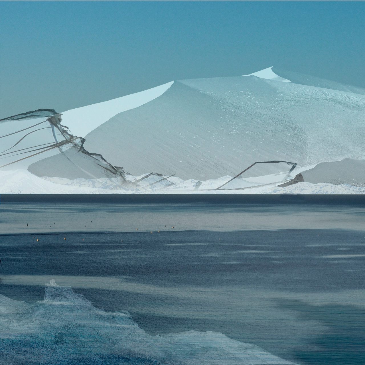 Francis Jolly, Sans titre, série Islande, paysages