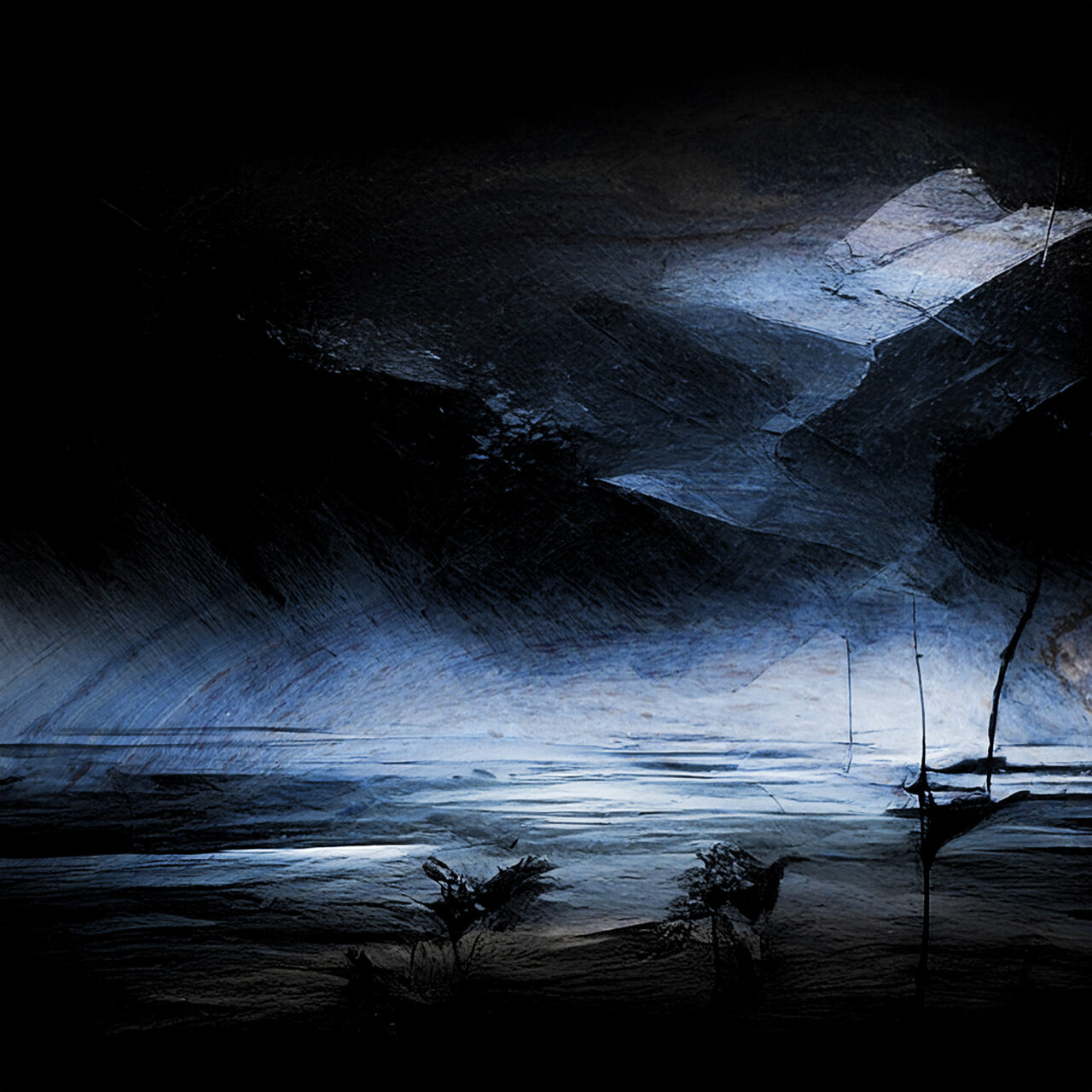 Francis Jolly, Sans titre, série Nuit